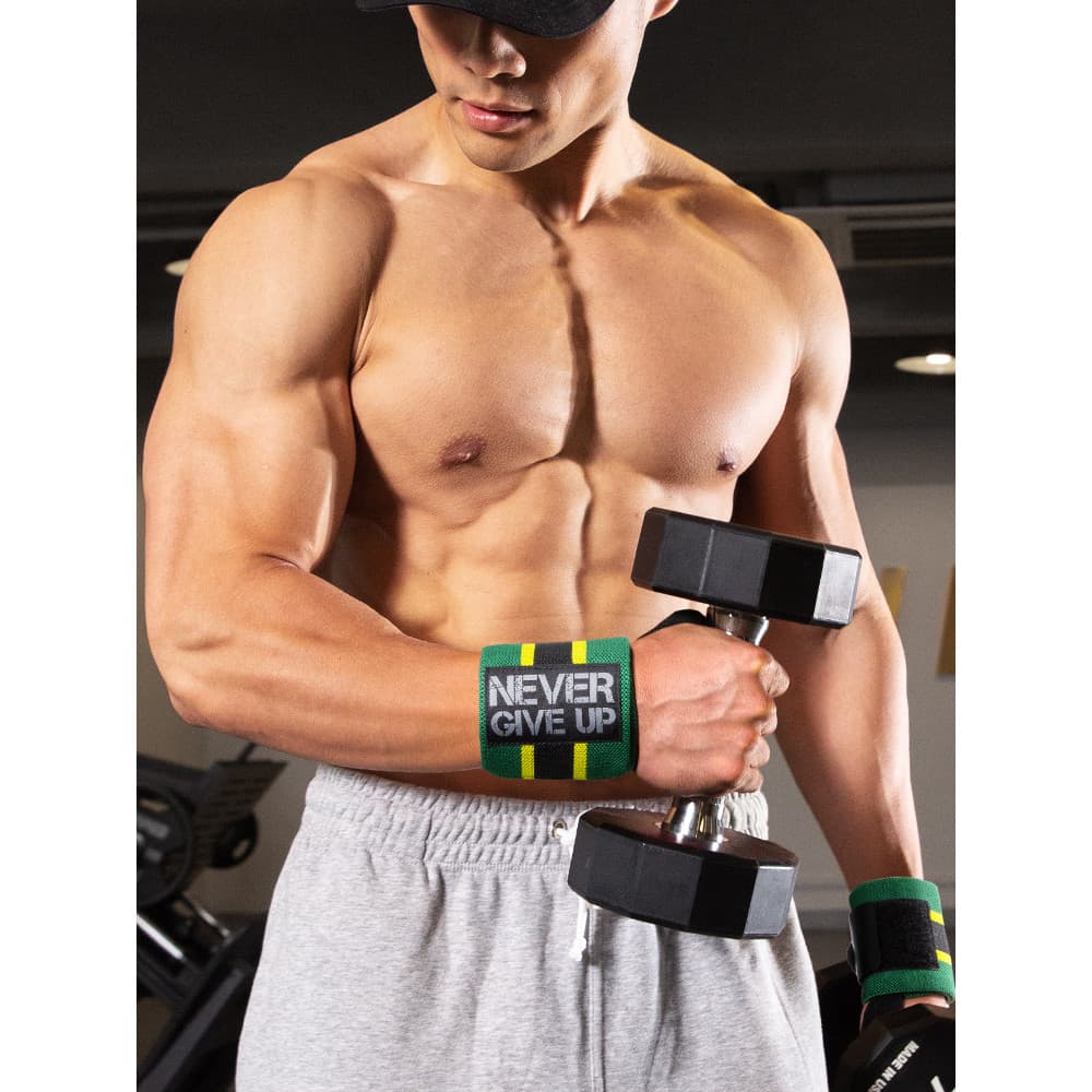 Pulseira de Fitness masculina bandagem Anti-entorse esportes Power band pulseira equipamentos de proteção luvas profissi