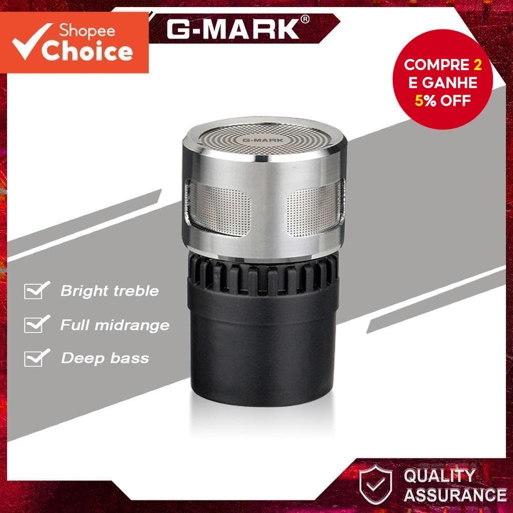 Acessórios Para Microfone G-MARK K8 Cápsula Dinâmica De Núcleo De Alta Qualidade Sensibilidade