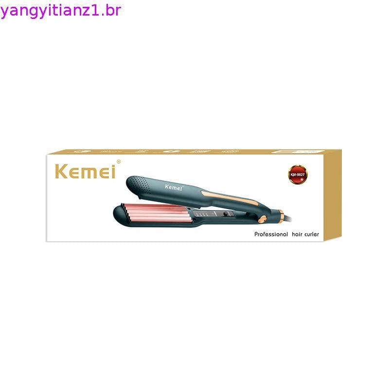 Kemei KM-9827 Corn Splint Little Wave Curler Rolo De Ovo Em Coreano Perm Permissão De Ondulação De Água Fofo De Ferro P
