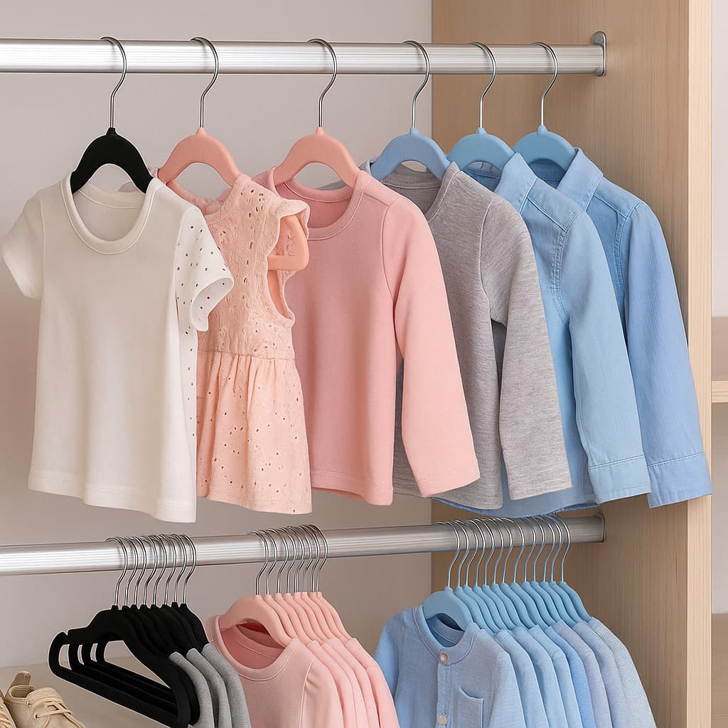 Kit Cabides Veludo Antideslizante Organizador Closet Com Gancho