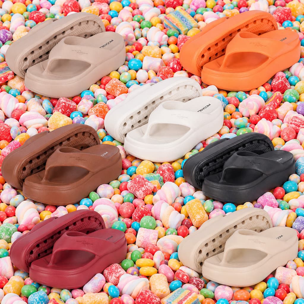 Chinelo Piccadilly Marshmallow Flatform
