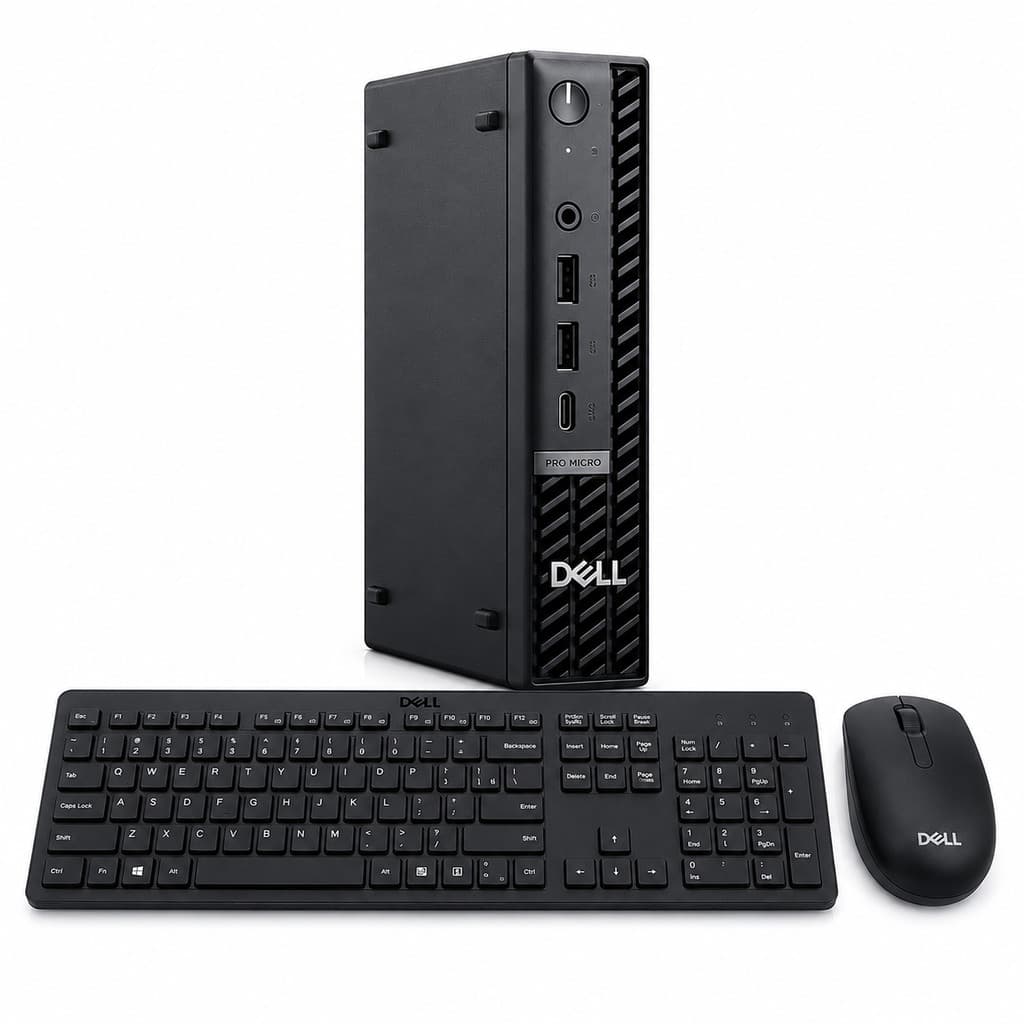 Mini PC Dell PRO QCM1250 i5 14ª Geração 8GB DDR5 SSD NVMe Windows 11 Pro Kit Dell