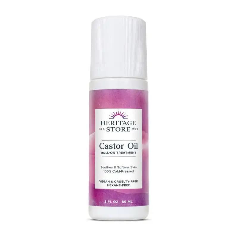 Tratamento Nutritivo Roll-On de Óleo de Rícino da Heritage Store
