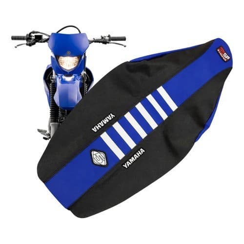 Capa De Banco Azul 5inco Para Yamaha Ttr 230 Antiderrapante Azul