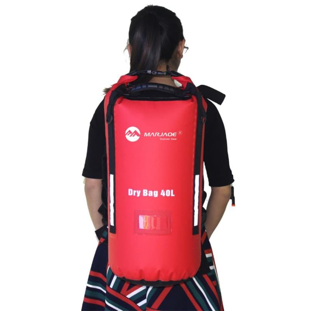Praia ao ar livre viagem beira-mar homens Upstream Rafting saco à prova dwaterproof água 40L mochila aventura saco de ar