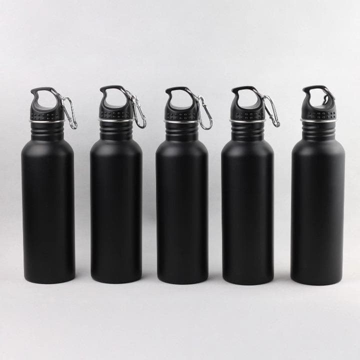 Garrafa de água esportiva de boca grande de alumínio Copo de água Copo de acampamento Equipamento de água ao ar livre Ti