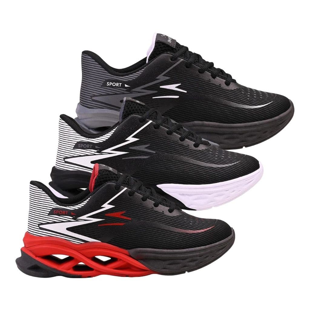 Kit 3 Tênis Masculino Esportivo Style