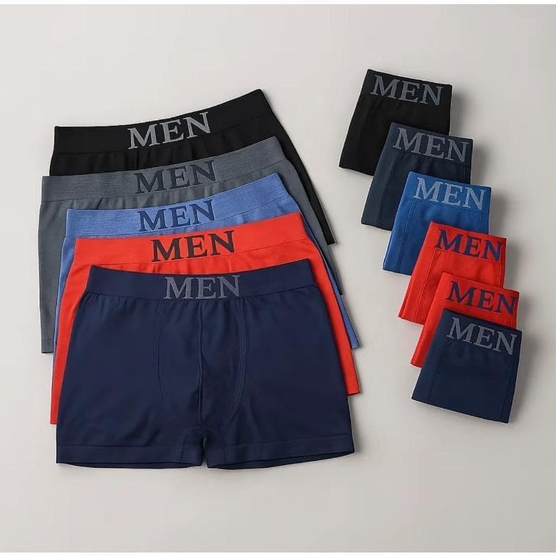 Cuecas Boxer Masculinas de Microfibra Kit 4 ou 10 Unidades | Cores Sortidas, Super Macias e Confortáveis