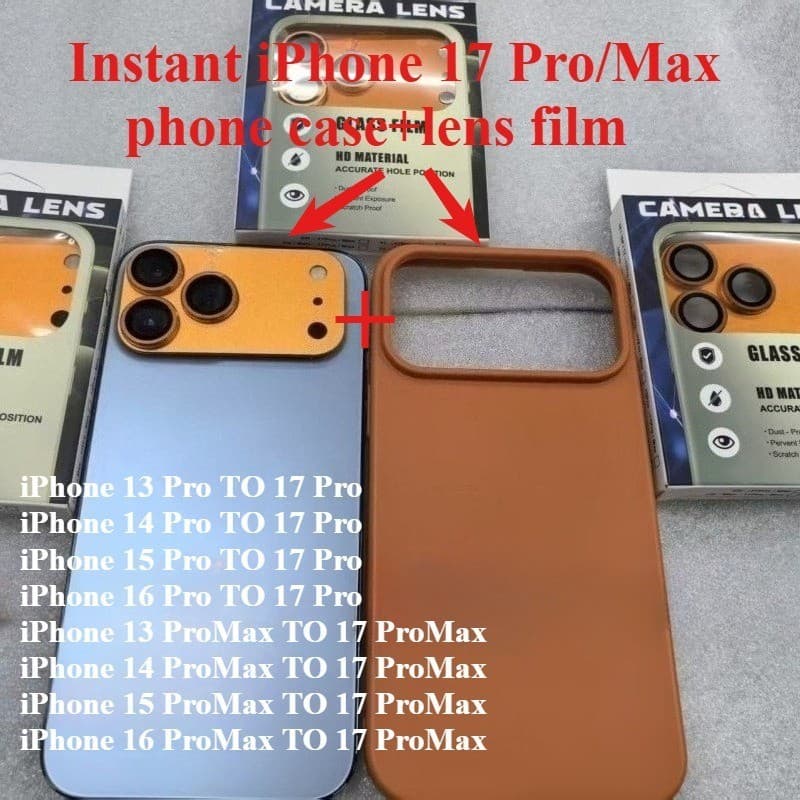 Transformar 17 Pro MAX Em Segundos Cor Sólida Silicone Macio Caso De Telefone Para iPhone 16 15 14 13 Converter Imediata
