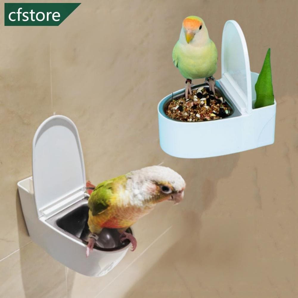 Panela De Treinamento CFSTORE Bird Potty Com Forro Interno Removível Para Papagaios , Calopsitas , Pombinhos , Vaso Sani