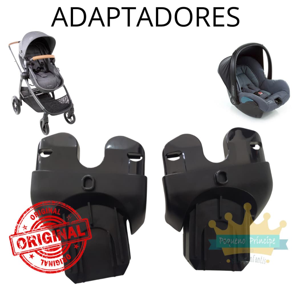 Par de Adaptadores para Carrinho Maxi Cosi Anna3 e Bebê Conforto Citi