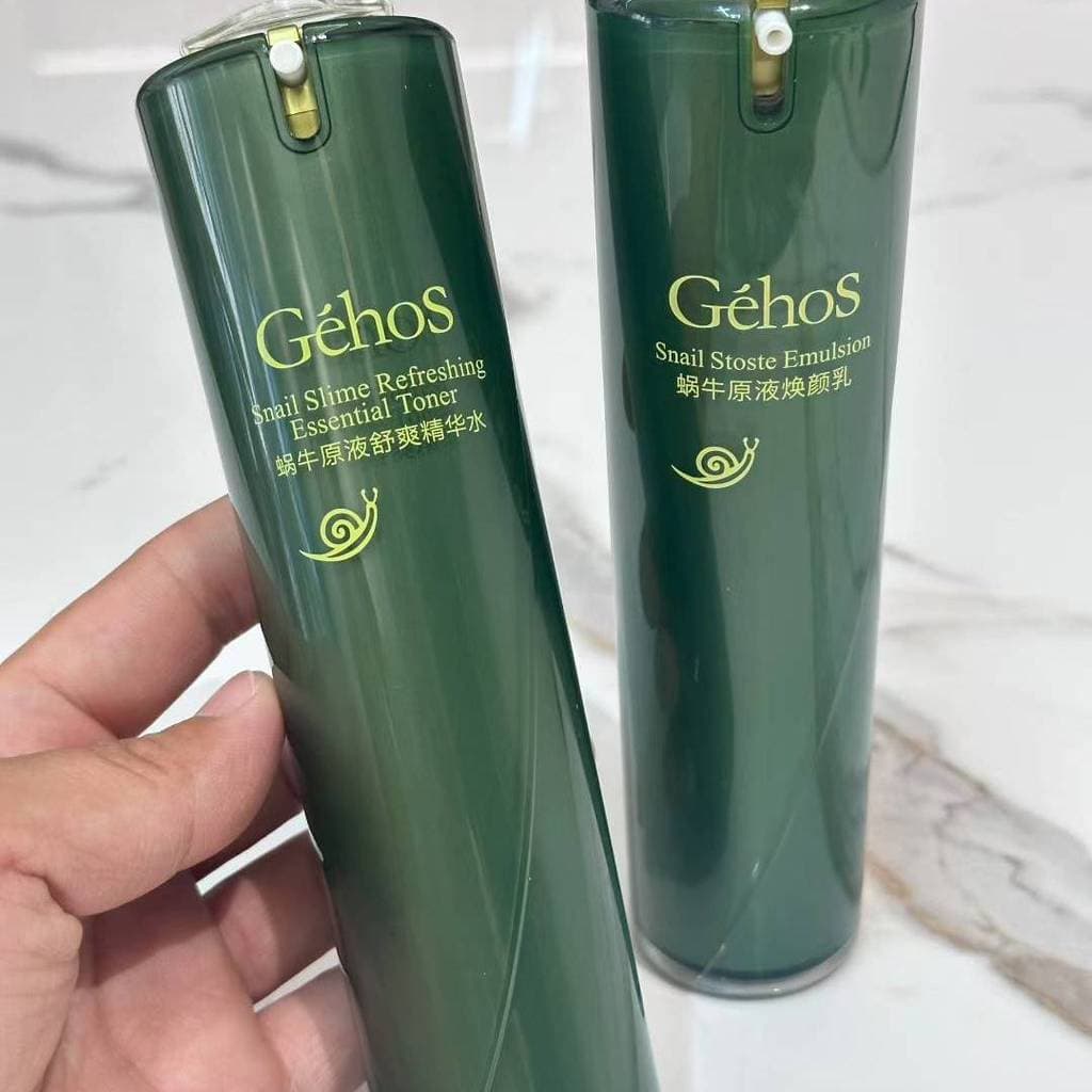 Ji Cunxi Essence Loção Suavizante de Água Loção Rejuvenescedora Caracol Loção Refrescante Líquida Original Conjunto de D