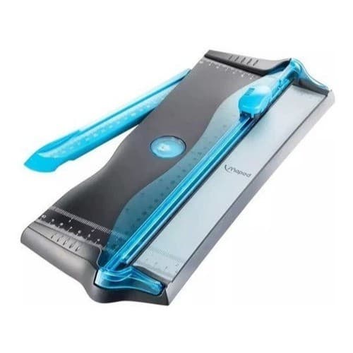 Guilhotina Escolar Com R茅gua 31mm X 14mm - 5 Folha 80g Maped Unidade