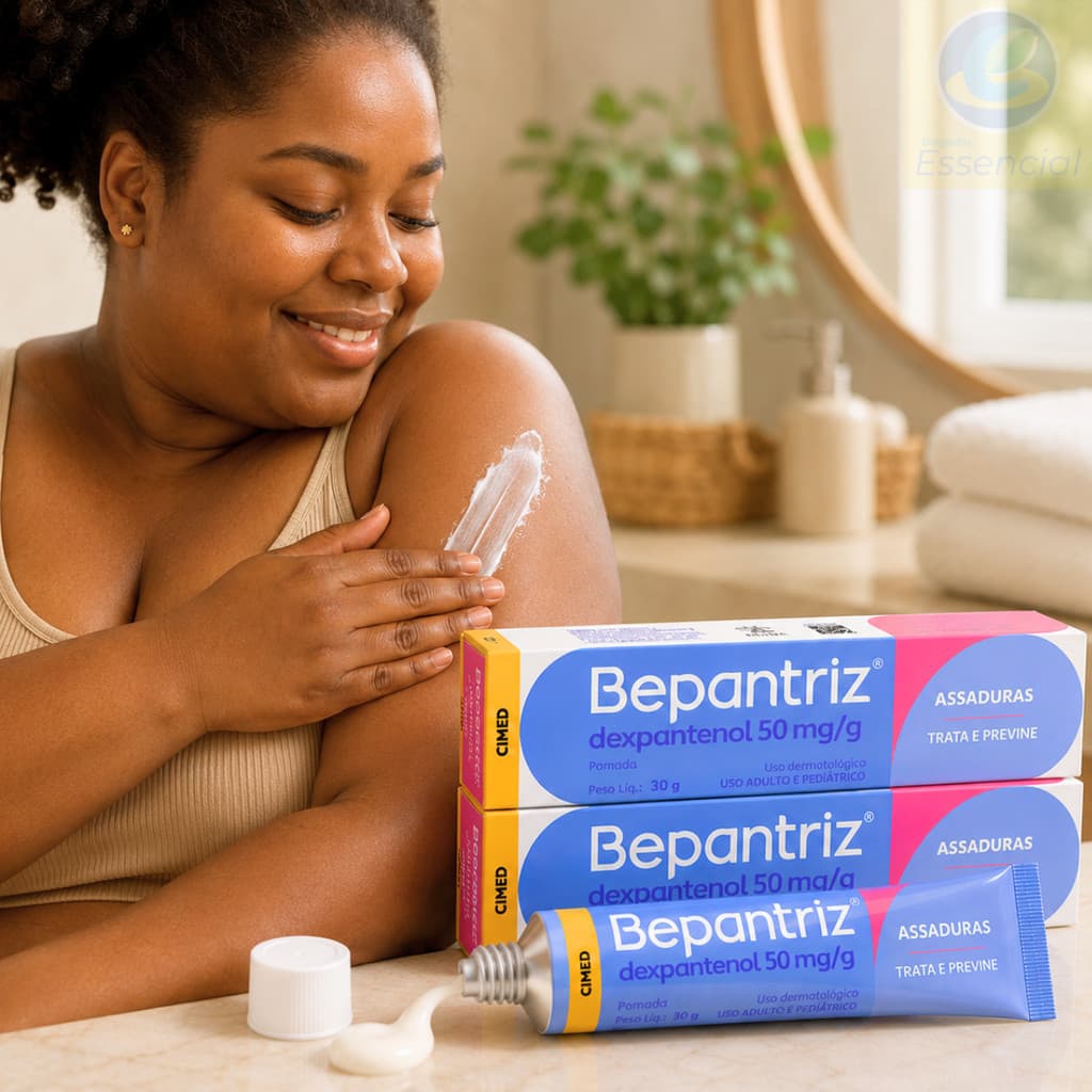 Pomada Bepantriz Assaduras 50mg Creme Hidratante Pele Seca Ressecada Cimed Original Promoção