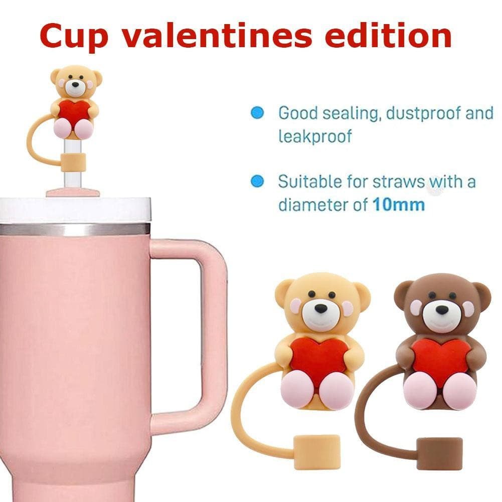 Adorável Amor Urso Boné De Palha Edição Dos Namorados Dia Casal D2b0