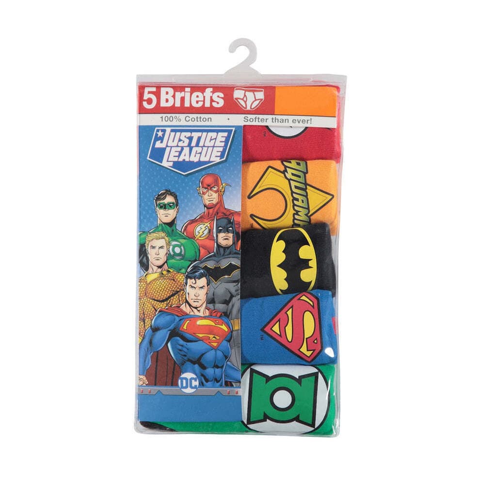 Kit de 5 cuecas Handcraft - Super Heróis
