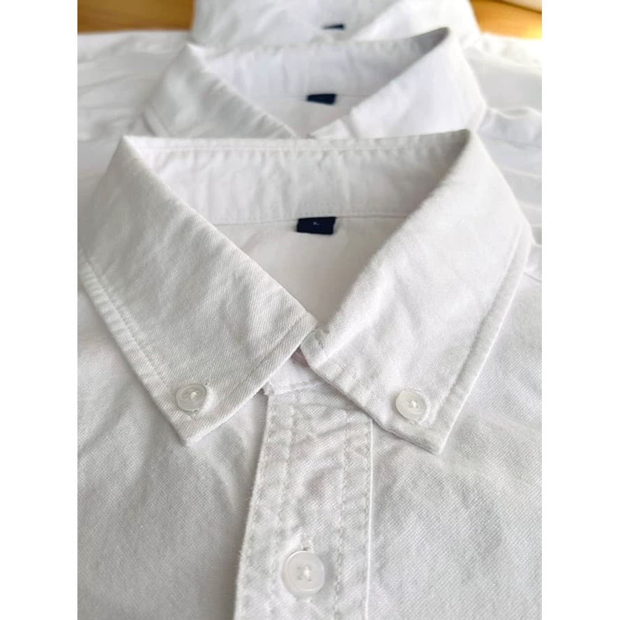 Europeu europeu bens Oxford camisa de pano quadrado masculino High-End sentido fino-ajuste de manga comprida Formal Wear