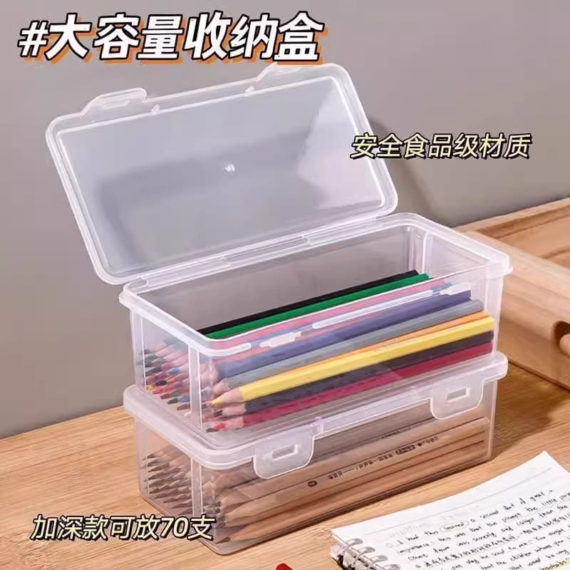 Caixa de armazenamento de lápis caixa de papelaria caneta titular 3 cores chumbo 88vip2 Yuan frete grátis pequeno produt