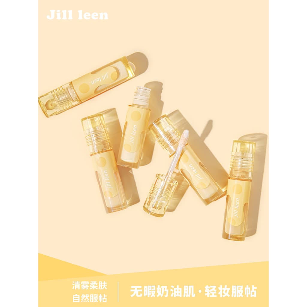 JILLLEEN Light Gaze Suave Névoa Corretivo Creme Capa Lágrima Manchas Marcas de Acne Olheiras Sardas Lábios Rosto Estudan