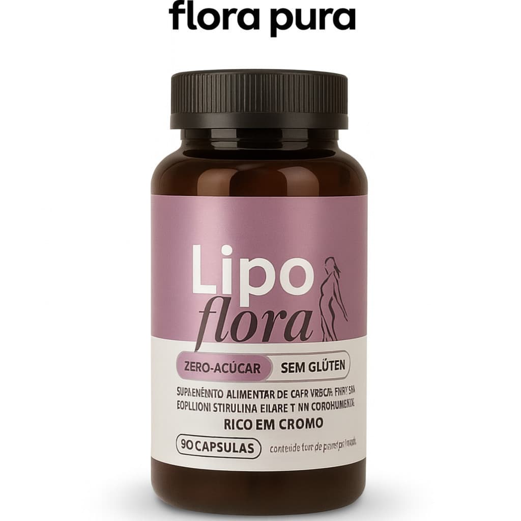 Lipo Flora 90 Caps 500mg Flora Pura