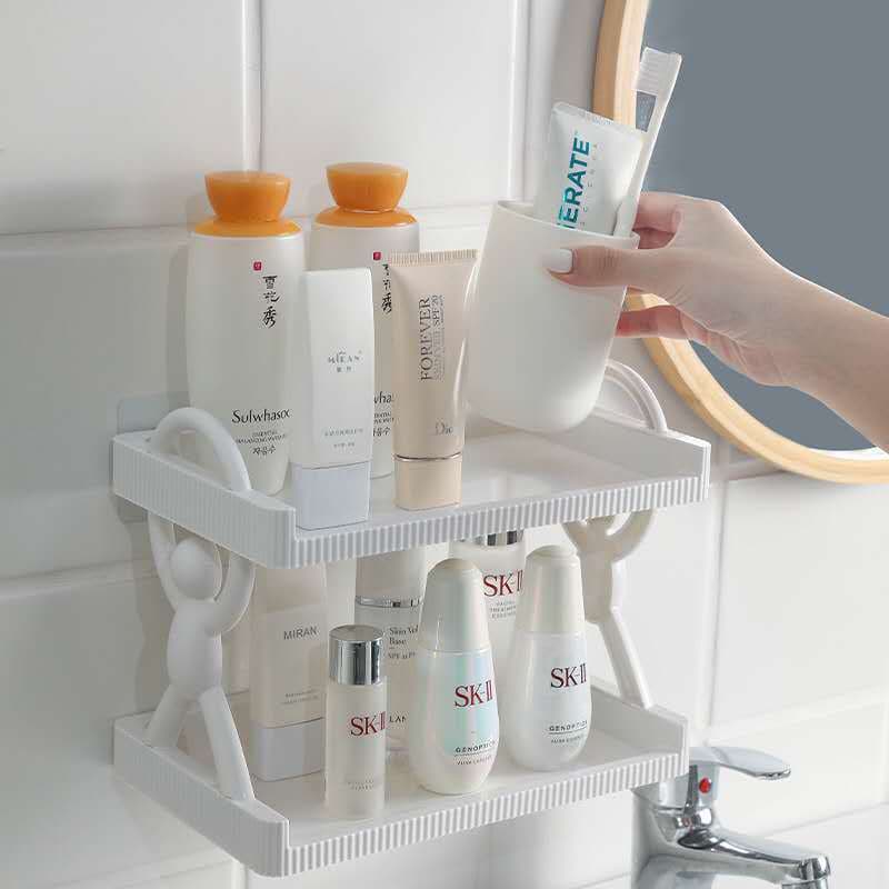 Adhesive Shelf Organizer Support Kitchen and Bathroom Original Multiuso