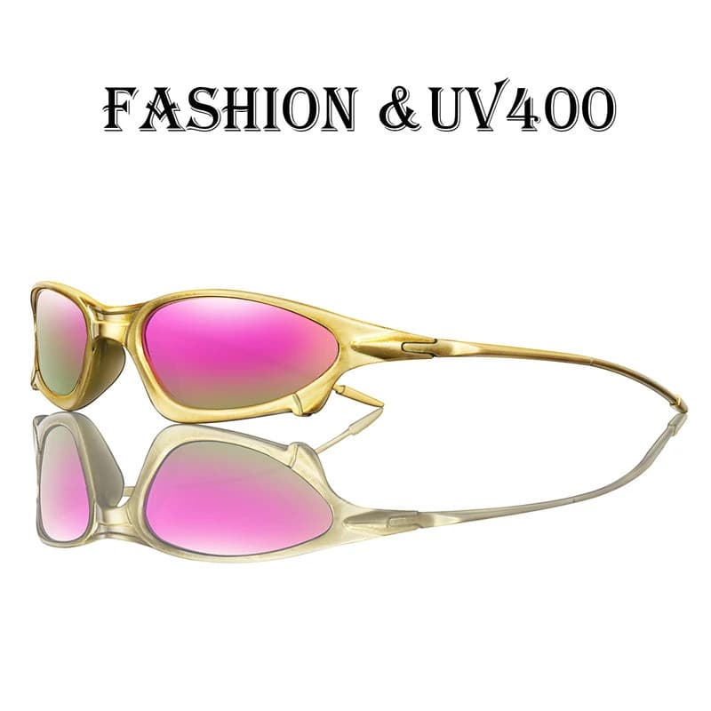 Óculos De Sol Y2K Punk Unisex Para Homens Mulheres Ciclismo Esportes Ao Ar Livre Novo Estilo Clássico Moda Designer