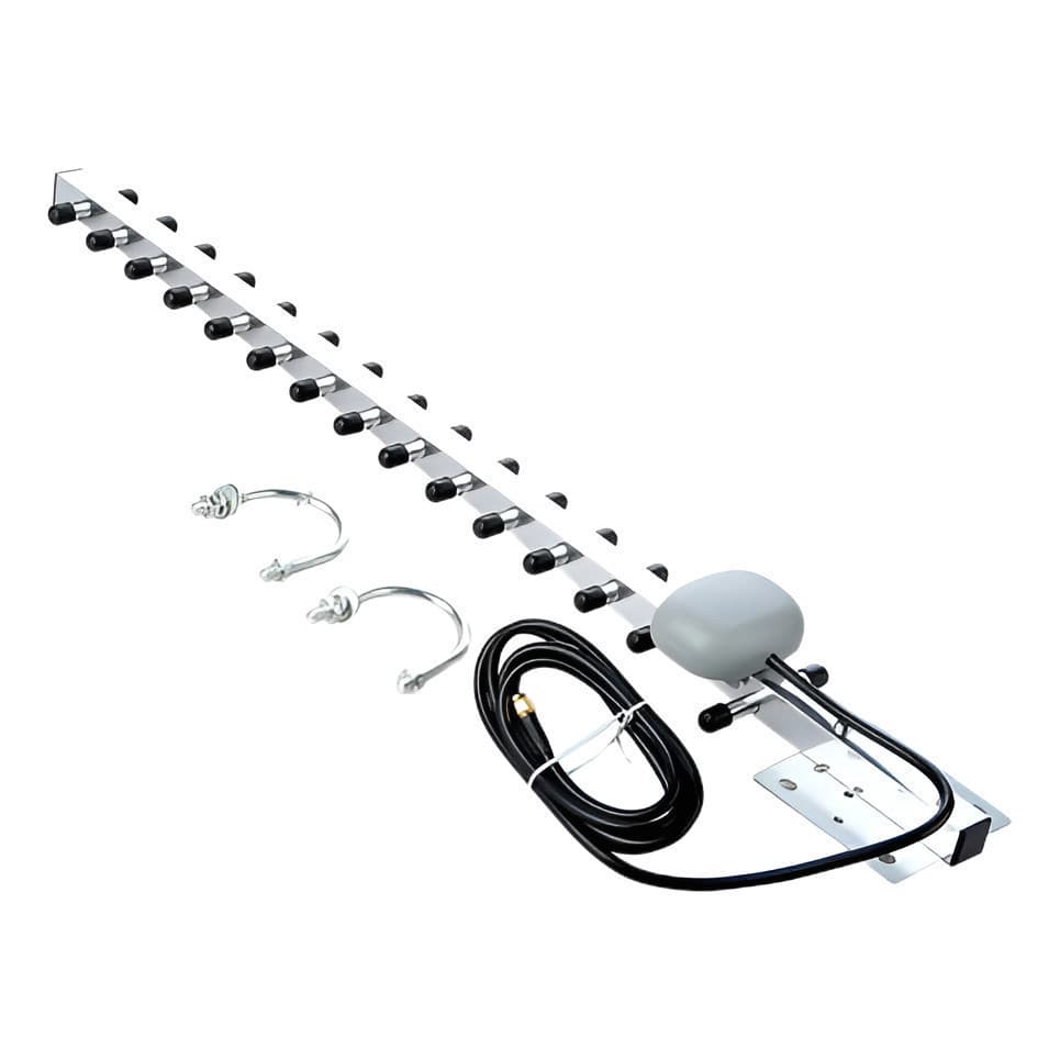 Antena Yagi 25dbi Alto Ganho 50w 4g 696-960mhz 700 850 900 1800 2100 2600 Mhz Câmeras