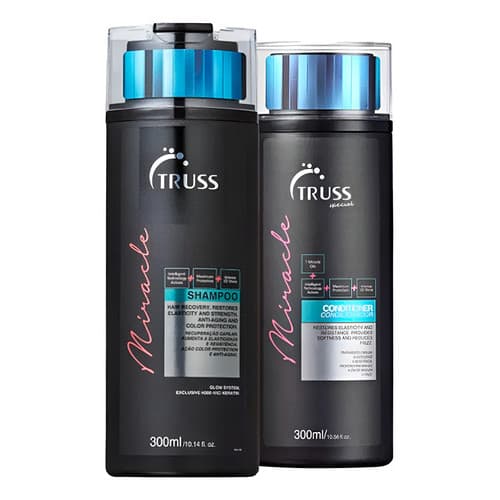 Kit Truss Miracle Shampoo 300ml E Condicionador 300ml