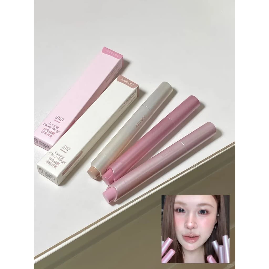 Yu Shuxin Mesmo Estilo Joocyee Enzyme Color Solid Lip Gloss 500 Aurora Mirror Water Gloss 503 Batom Batom Lip Gloss