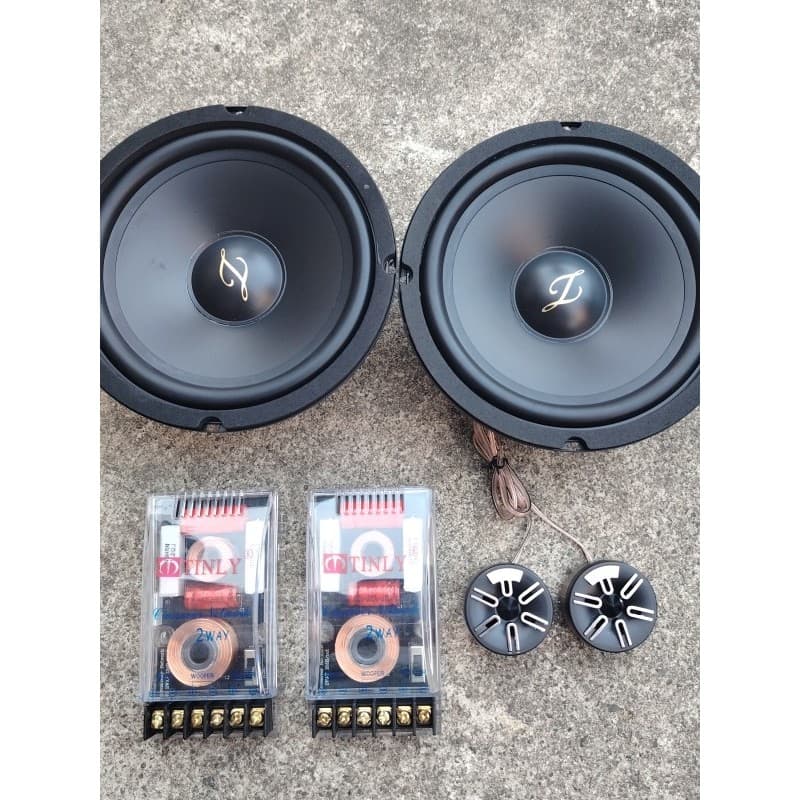 [Produto Premium] Alto-falante Carton Berlin Sound de 6,5 polegadas para carro, com cone de metal, kit de alto-falantes