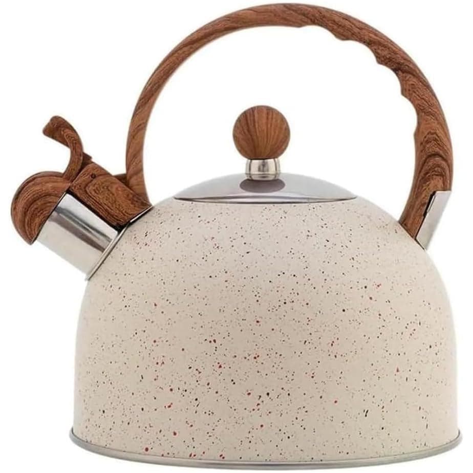 Chaleira Inox Para Fogão Com Apito Cores 2 Litros Mundiart