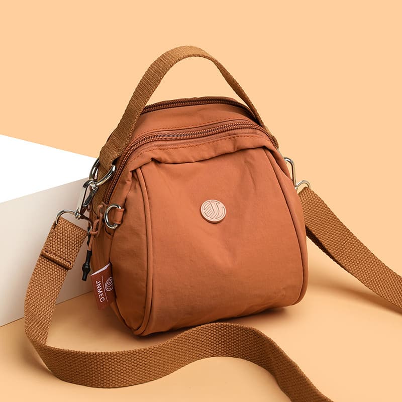 Senhoras de um ombro Casual estilo simples saco do mensageiro bolsa leve moda All-Match saco de concha idosos de meia-id