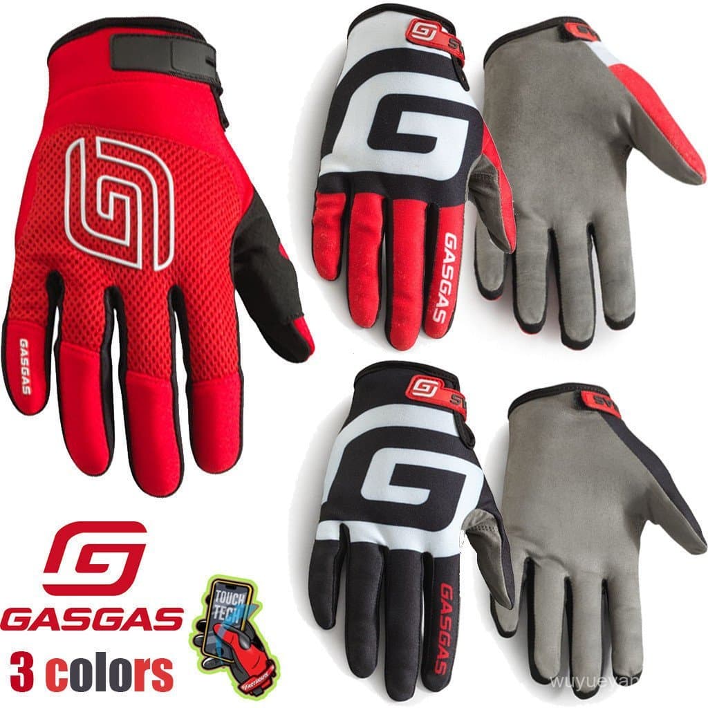 GASGAS 4 Cores Novo Esporte DIRTPAW Todo Terreno Tela Sensível Ao Toque Luvas De Motocicleta Motocross Quatro Estações