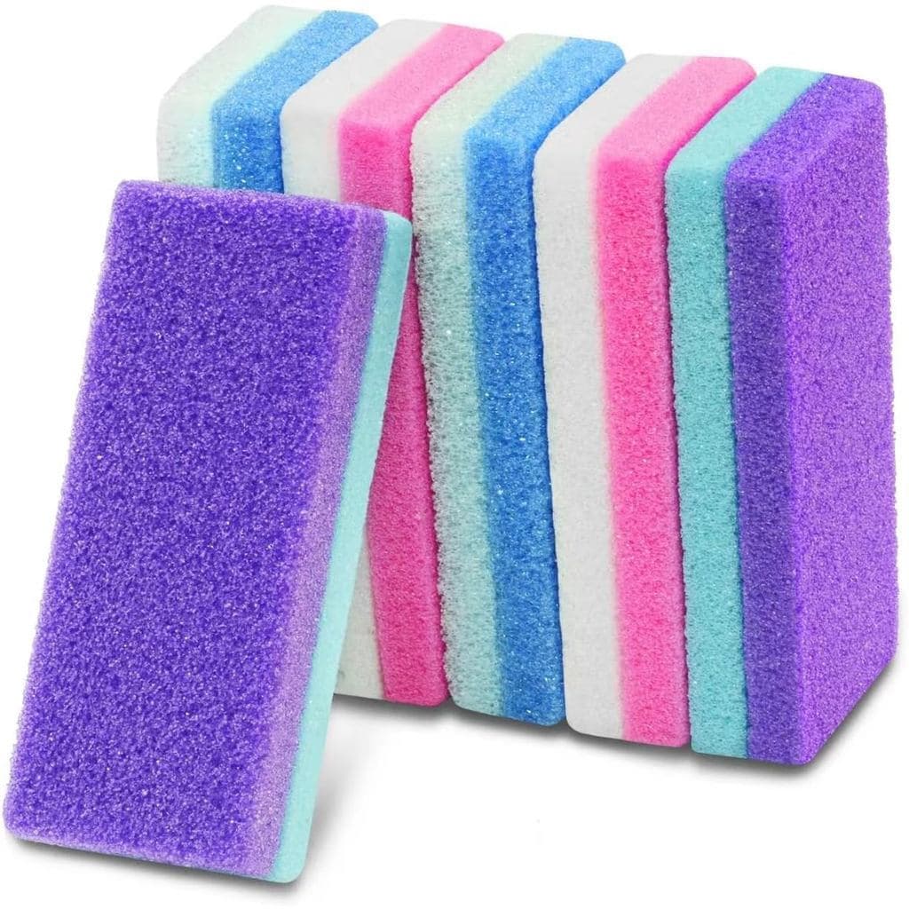 Conjunto profissional de 6 peças para remoção de calosidades e pele morta.