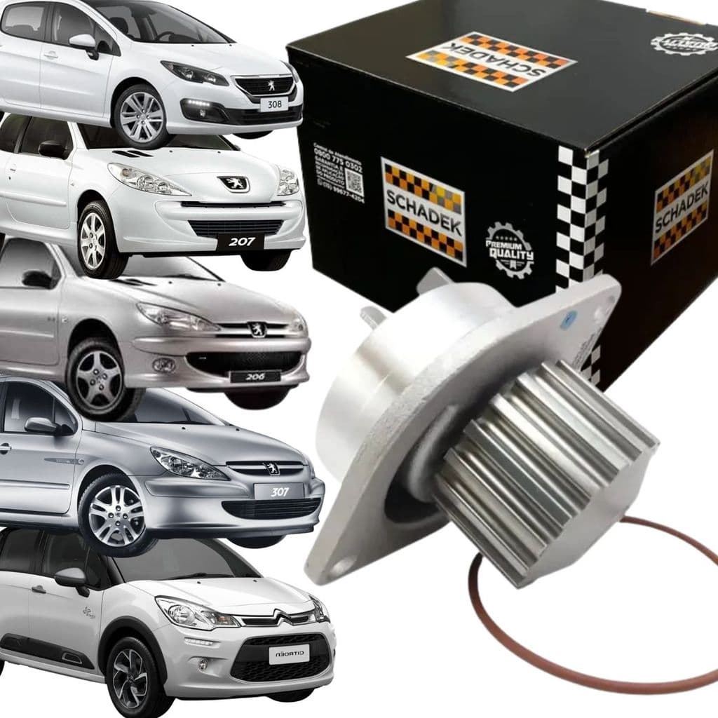 Bomba água para Peugeot 206 / 207 / 307 / 308 - Citroen C3 / Xsara - 1.6 16v (Schadek 20.219 90002255)