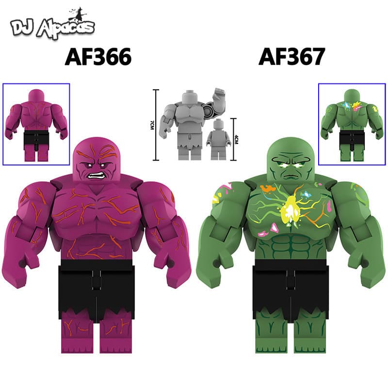 Blocos De Construção Figuras Brinquedo Colecionável AF366 AF367 AF359