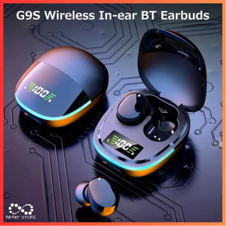 Fone De Ouvido Bluetooth Gaming G9S Sem Fio Com Microfone Som Estéreo