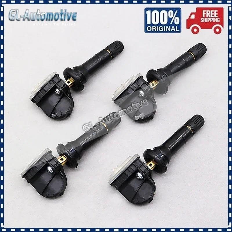 Conjunto De (4) Sensor De Pressão Dos Pneus TPMS EV6T-1A180-DC Para Ford B-Max C F-150 Fiesta Focus Series Kuga Ranger T