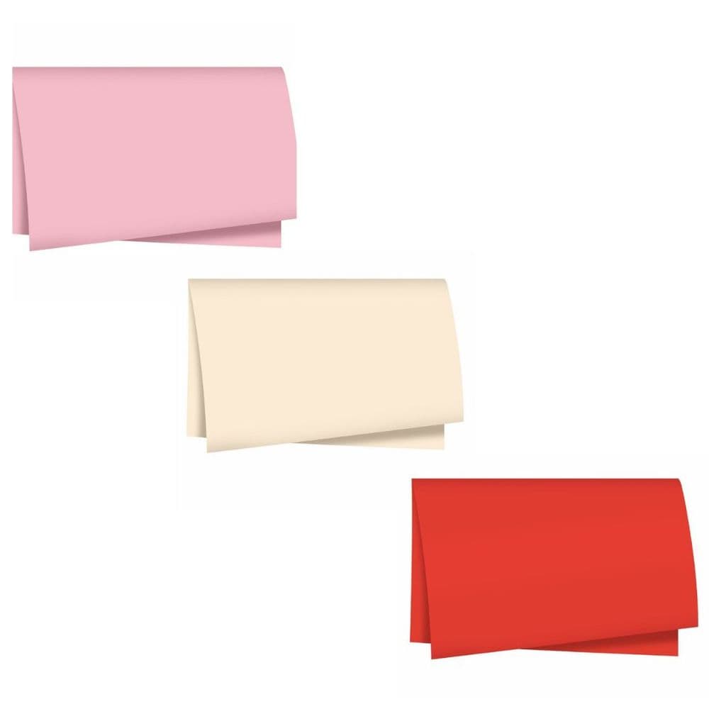 Papel Seda Liso 49cmx69cm - 10 Folhas