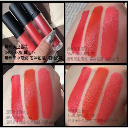 Frete grátis misterioso casa veludo fosco à prova d'água esmalte labial doce Coral rosa esmalte labial luz madura quente