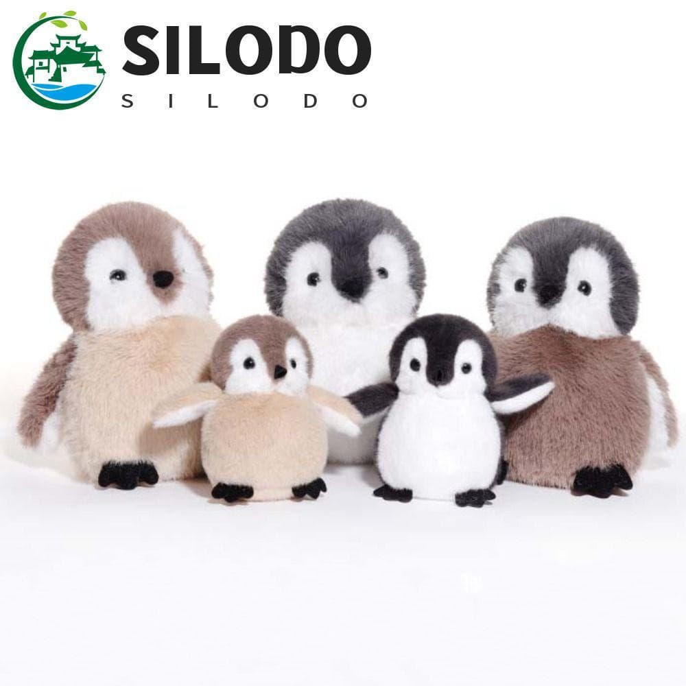 SILODO Pinguim De Pelúcia , Brinquedo Macio De Boneca De Interessante De Desenho Animado Kawaii