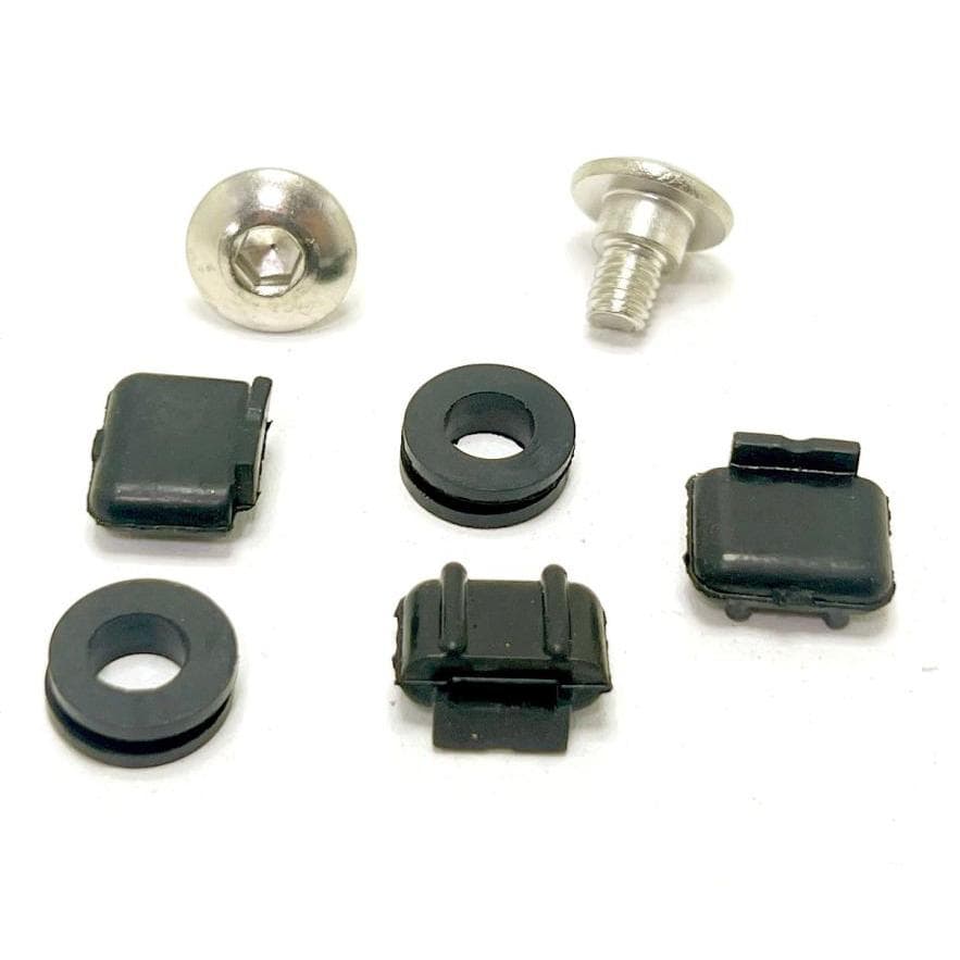 KIT PARAFUSO FIXADOR DO PROTETOR DO ESCAPAMENTO MOTO HONDA TITAN FAN CG 160 ANOS 2016 A 2024