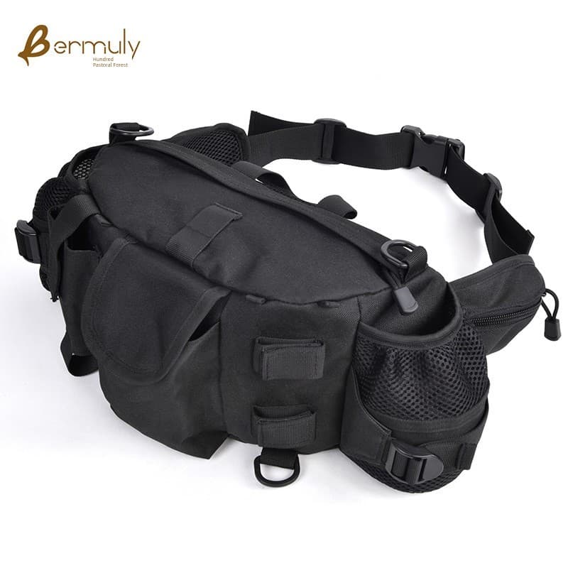 Cintura multifuncional Bolsa Ciclismo Esportes Feminino Tático Ao Ar Livre