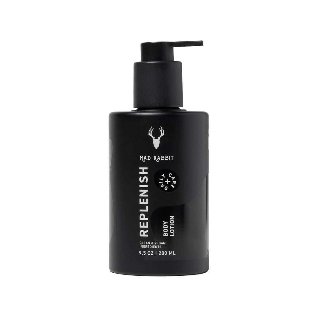 Loção Corporal Mad Rabbit Replenish Tattoo - Loção sem Fragrância, Não Oleosa e Sem Silicone, Ingredientes Limpos, Leve