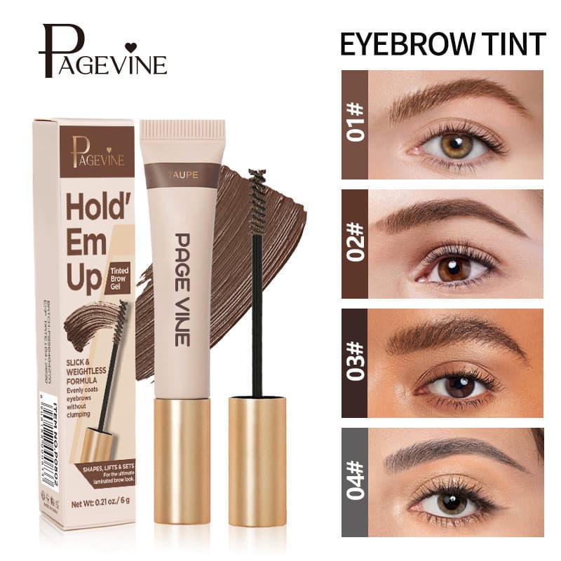 O Creme Para Sobrancelhas Colorido É Duradouro , Não Fácil De Borrar E As Raízes São Claramente Definidos Tridimensionai