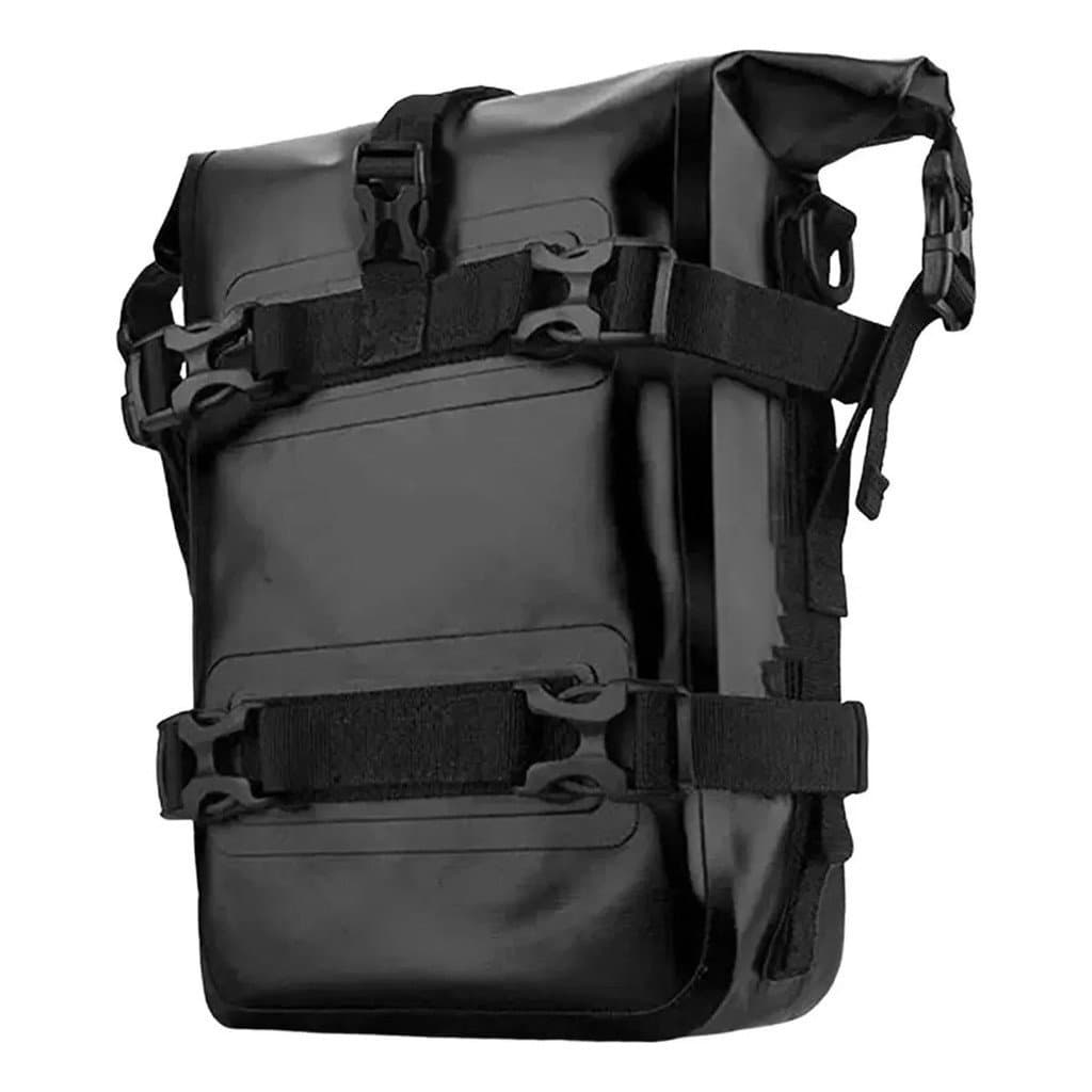 Bolsa de haste anticolisão para motocicleta, grande capacidade, resistente ao desgaste, fácil de esfregar, bolsa de pass