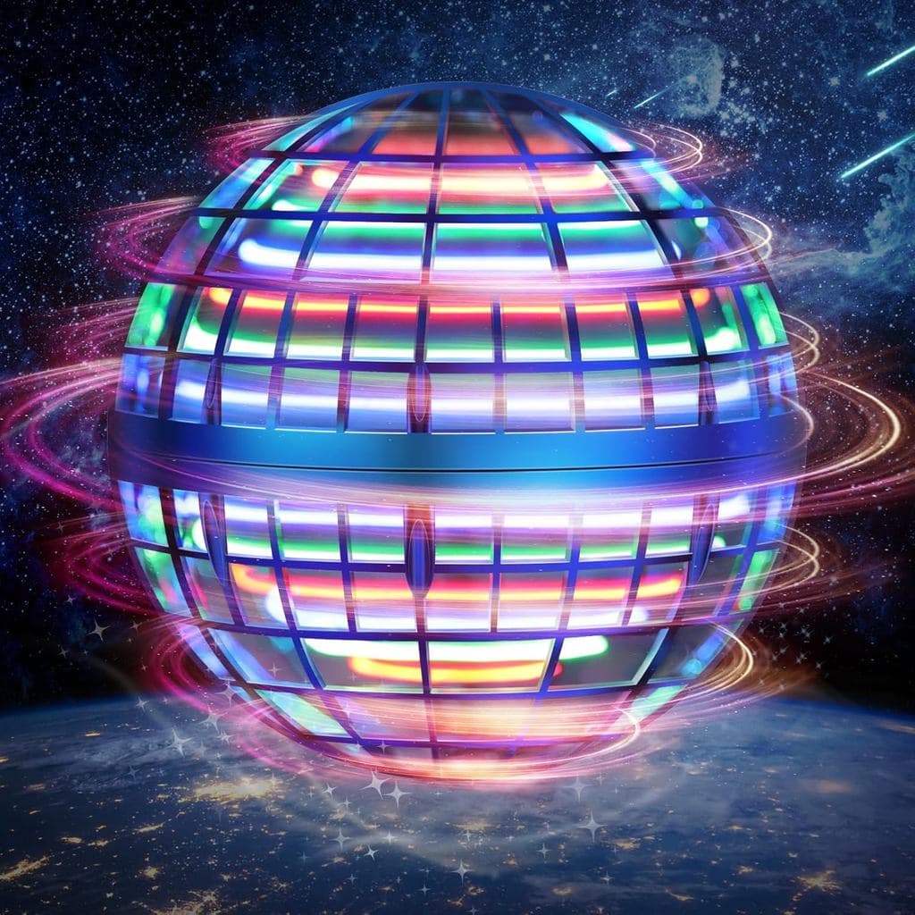 Brinquedo LEMATRIX Flying Orb Ball, Bola Flutuante Boomerang Fly Fidget Spinner, Brinquedos Incríveis para Meninos e Men