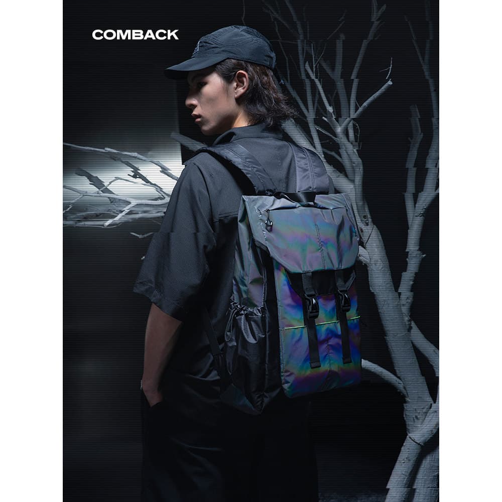 COMBACK mochila estudante lazer viagem mochila de grande capacidade multifuncional única na moda mochila de computador