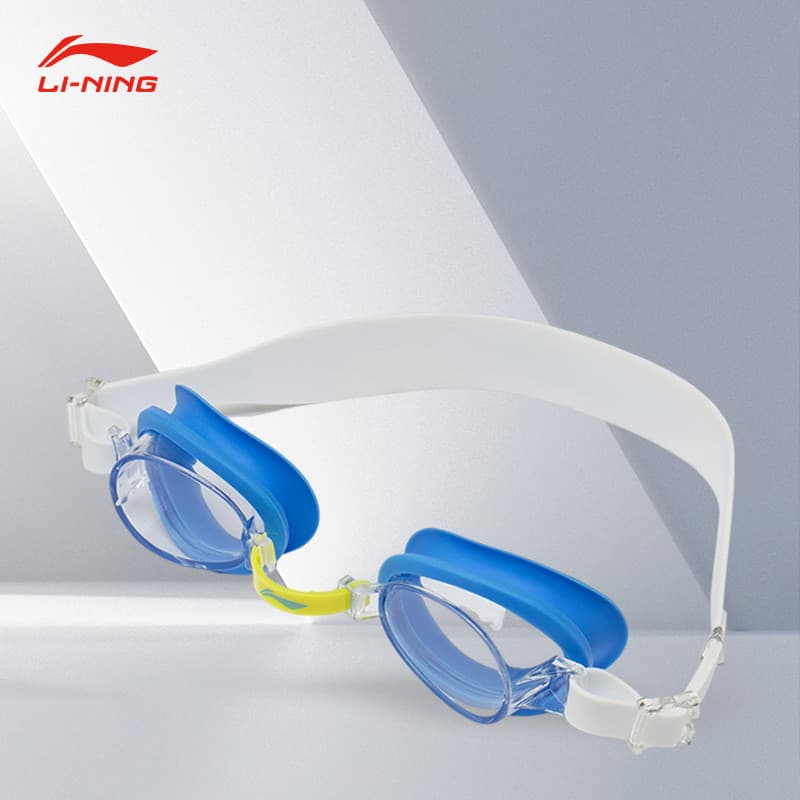 Forro/Li Ning Genuíno Novo Estilo Óculos de Natação Infantil À Prova D 'Água Treinamento Esportivo Equipamento de Nataçã