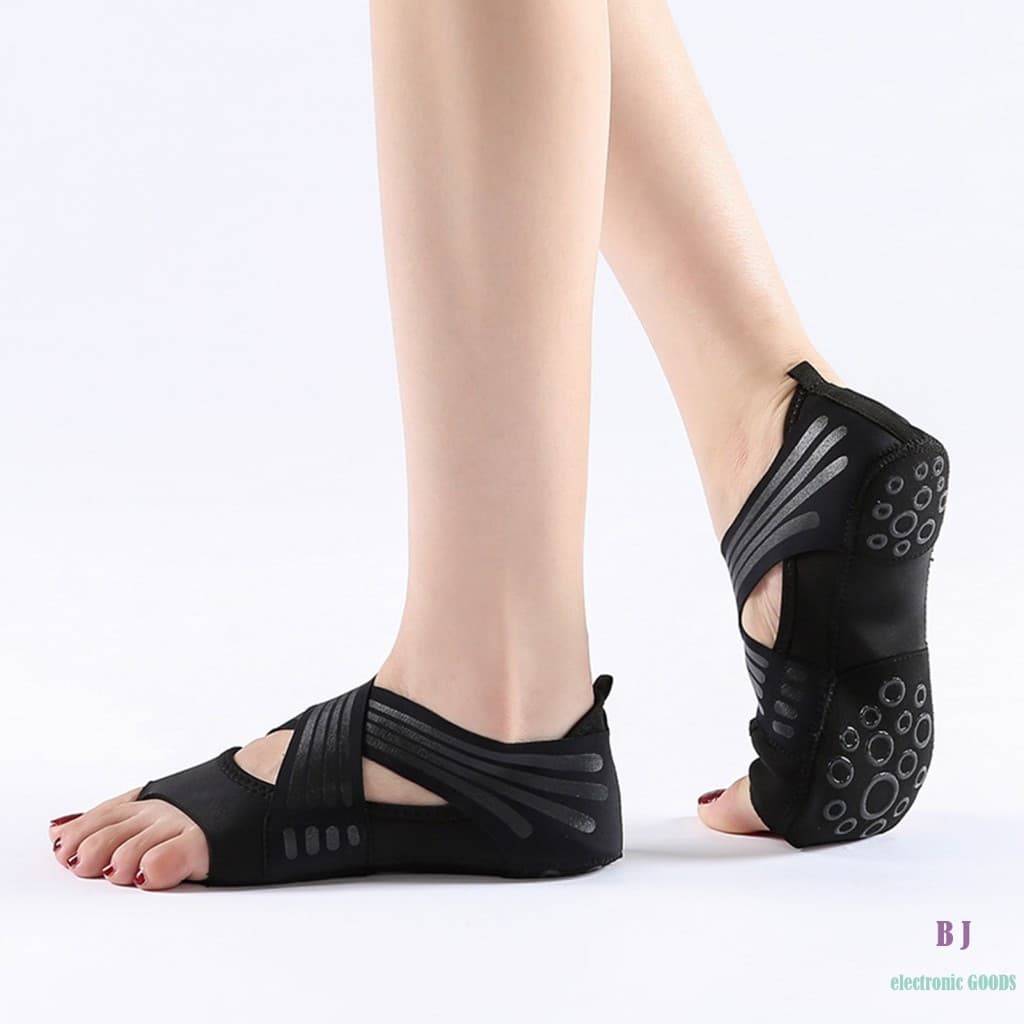 Sapatos De Ioga Respiráveis E Antiderrapantes Sem Dedos-Calçados Esportivos Para Pilates Barre Ballet